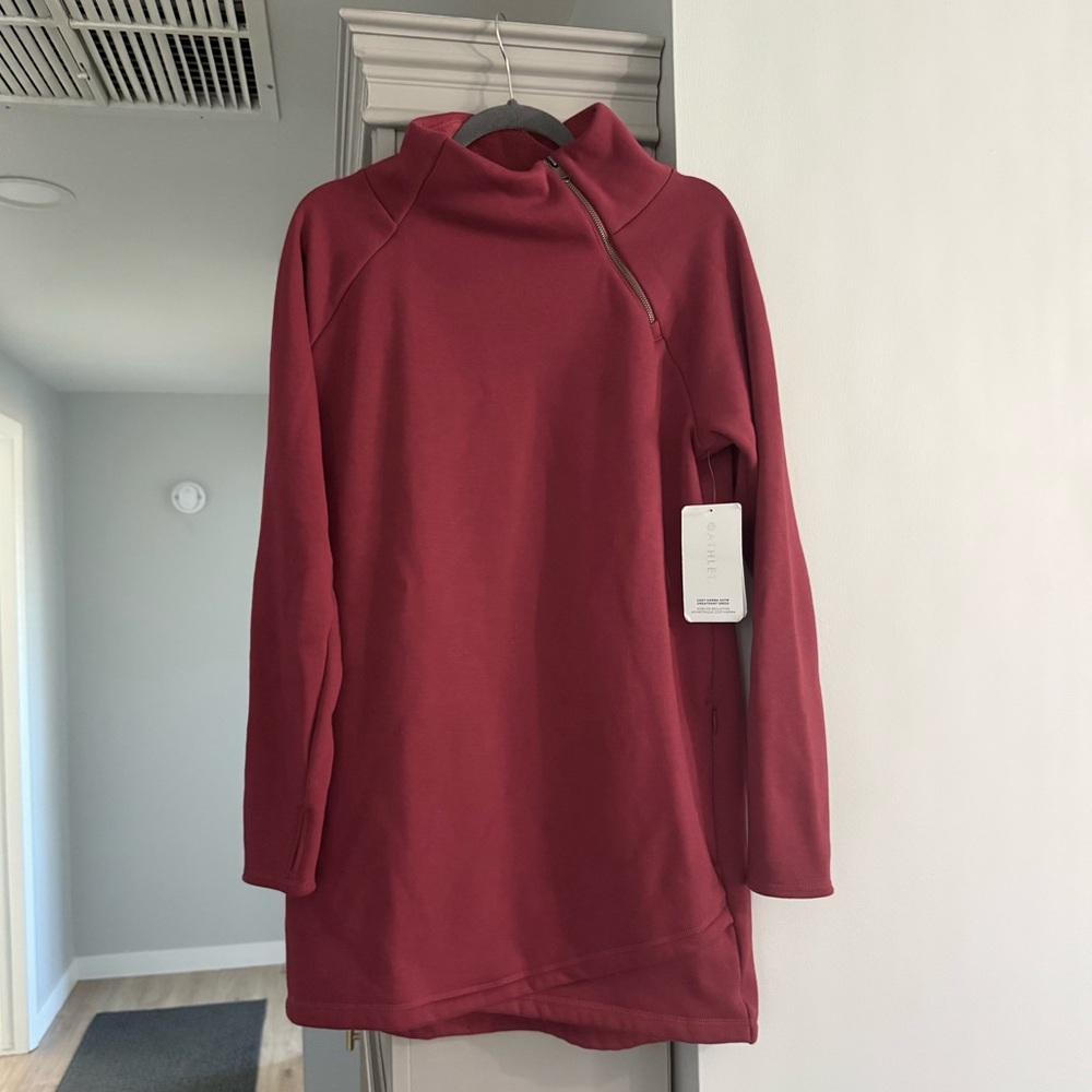 NWT Athleta Fleece Lined Dress